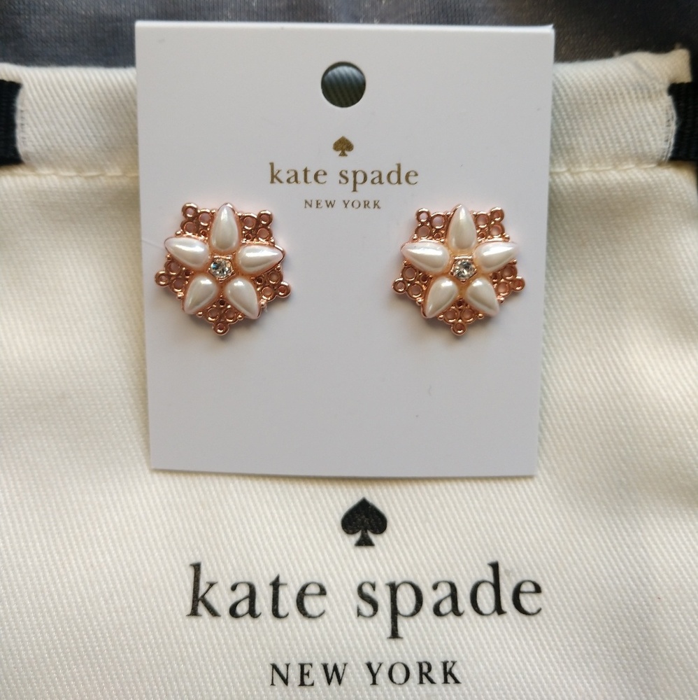 Kate Spade Chantilly Charm Stud Earrings